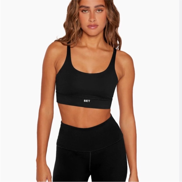 Set active Luxform scoop Y sports black size large like new - Picture 2 of 8